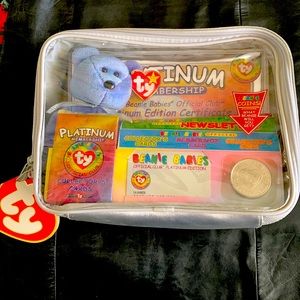 Beanie Baby platinum membership kit, never opened